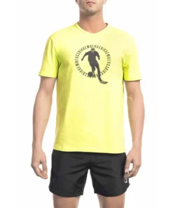 Exclusive Bikkembergs Fluo Yellow T-Shirt BKK1MTS02_YELLOW(FLUO)_132704