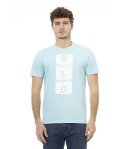 Exclusive Baldinini Trend Short Sleeve T-Shirt TSU538_COMO_AZZURRO_143005