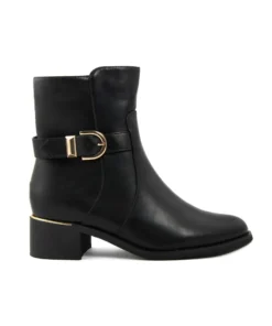 Exclusive Fall/Winter Ankle Boots with Buckle FAG_AX20740_14_NERO-V_147078