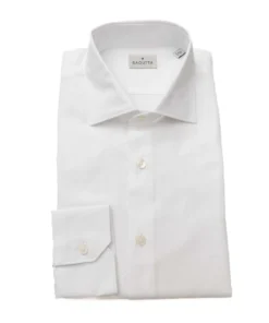 Exclusive Bagutta Cotton Shirt - 11509MIAMI_E_10-W001Bianco_140188