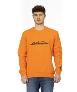 Exclusive Automobili Lamborghini Sweatshirt 72XBI006CJ315_528ARANCIOIMIR_136415