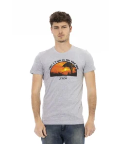 Exclusive Trussardi Action Grey T-Shirt 2AT03B_13Grey_136778