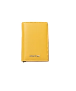 Exclusive Cerruti 1881 Yellow Leather Wallet CEPU04340M_GIALLO_140346