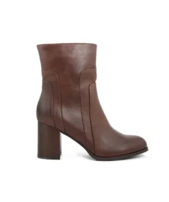 Exclusive Fashion Attitude Brown Ankle Boots FAG_JH28015_BROWN_146236