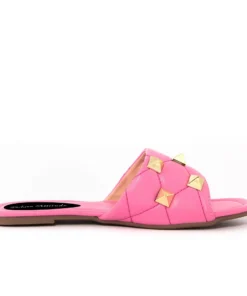 Exclusive Pink Studded Sandals FAME23_909_2C_PINK-V_143270