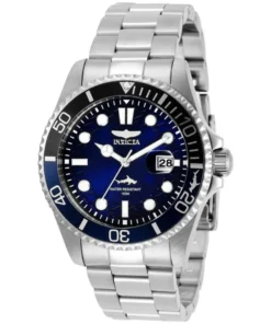 Invicta Blue Dial Stainless Steel Watch - X093_44716_144336