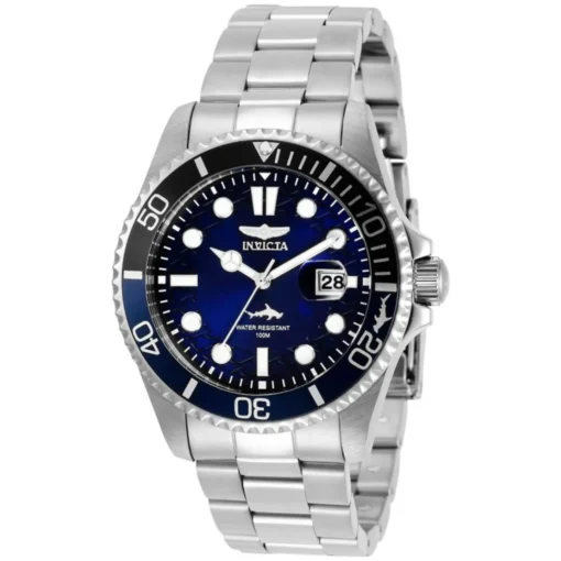 Invicta Blue Dial Stainless Steel Watch - X093_44716_144336