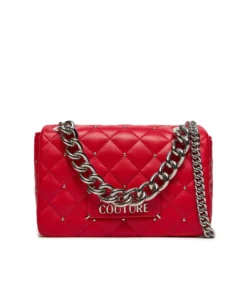 Authentic Versace Red Quilted Across-Body Bag 75VA4BQ5_ZS823_514