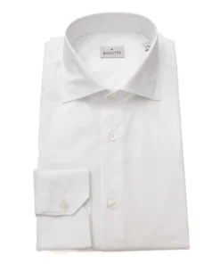 Bagutta Exclusive White Shirt 12509MIAMI_001BIANCO_D_149763