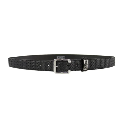 Cult Exclusive Woven Leather Belt - X3EPWX992064_999_147857